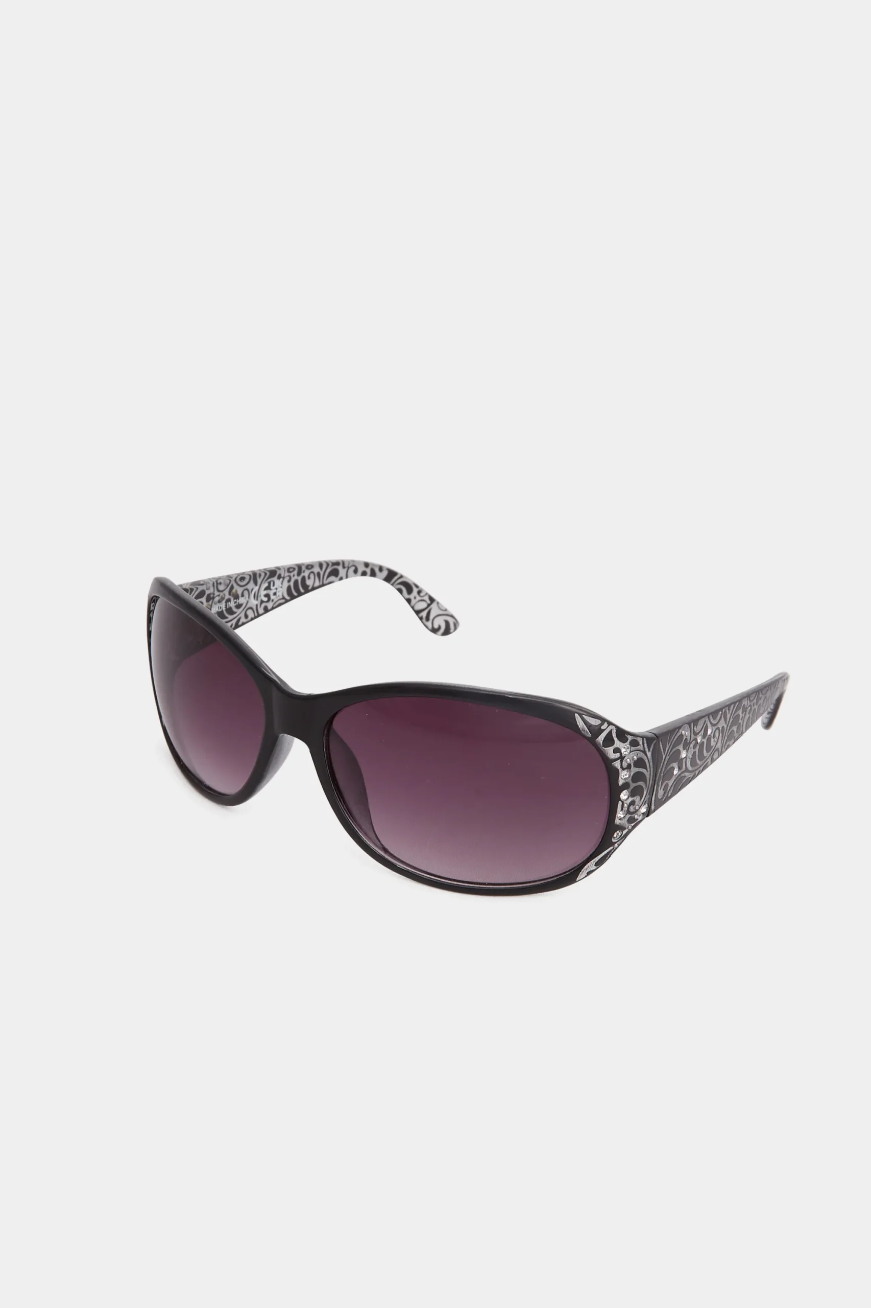M&Co Yours Yours Black Filigree Sunglasses>Women Sunglasses