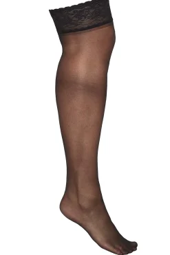 M&Co Yours Yours Black Lace Stockings><noscript><img width=