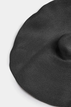 M&Co Yours Yours Black Oversized Brim Straw Hat><noscript><img width=