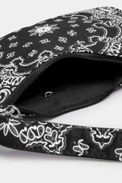 M&Co Yours Yours Black Paisley Print Shoulder Bag><noscript><img width=
