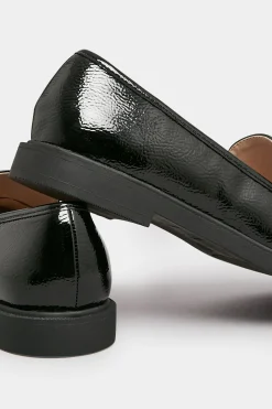 M&Co Yours Yours Black Patent Chain Detail Loafer In Wide E Fit & Extra Wide Eee Fit><noscript><img width=