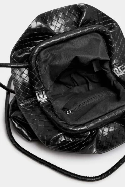 M&Co Yours Yours Black Slouch Chain Bag><noscript><img width=