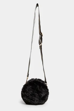 M&Co Yours Yours Black Tape Strap Circle Bag><noscript><img width=