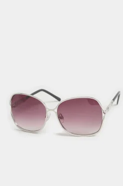 M&Co Yours Yours Black Tinted Metal Arm Sunglasses>Women Sunglasses