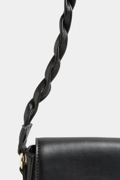 M&Co Yours Yours Black Twisted Strap Shoulder Bag><noscript><img width=
