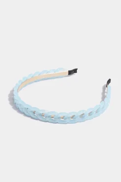 M&Co Yours Yours Blue Chain Headband>Women Hair Accessories