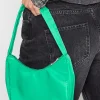 M&Co Yours Yours Bright Green Fabric Shoulder Bag>Women Bags