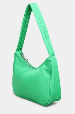 M&Co Yours Yours Bright Green Fabric Shoulder Bag>Women Bags