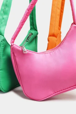 M&Co Yours Yours Bright Pink Fabric Shoulder Bag><noscript><img width=