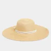 M&Co Yours Yours Brown 'Bae Watch' Slogan Floppy Straw Hat>Women Hats