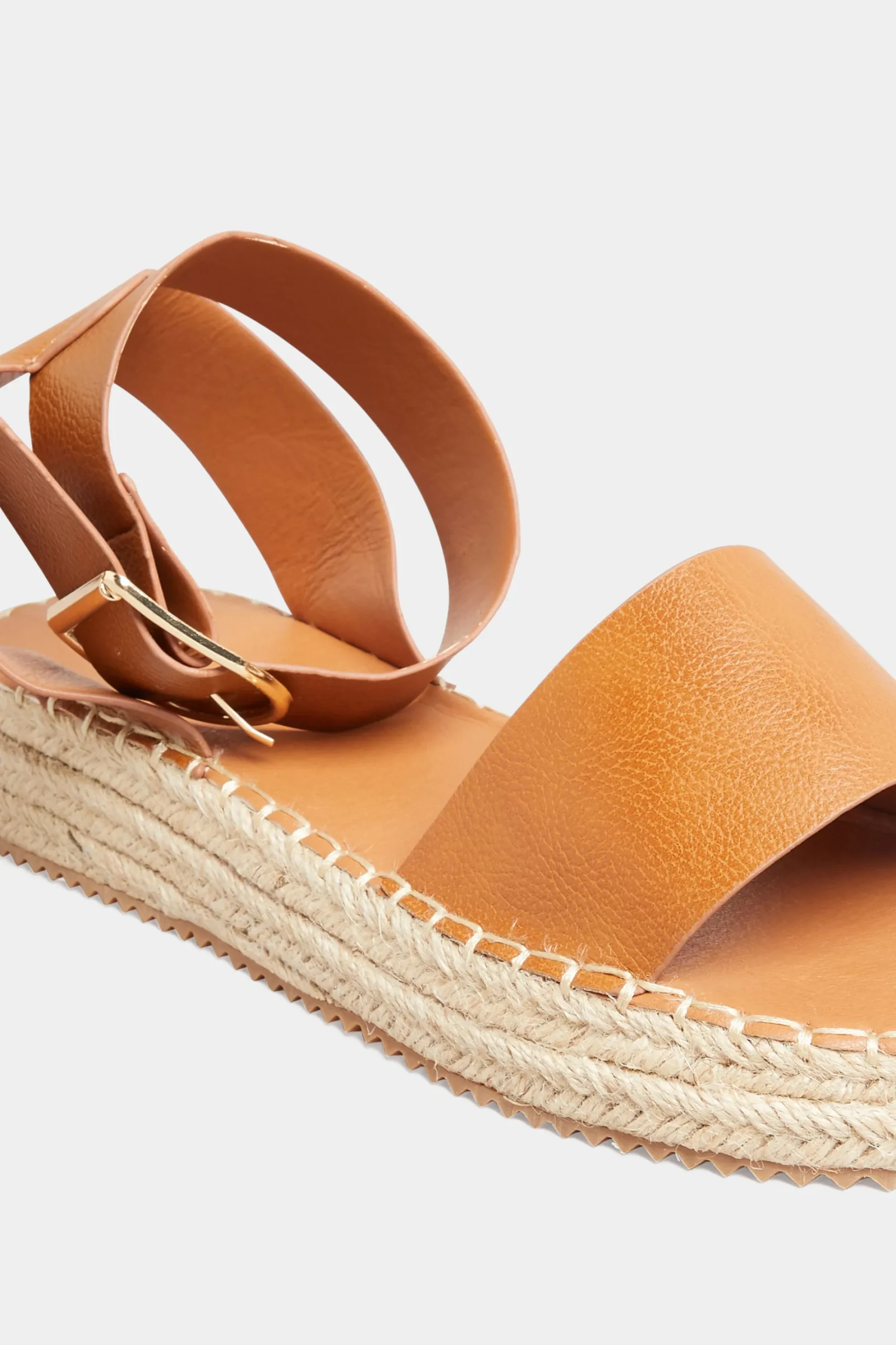 M&Co Yours Yours Brown Flatform Espadrilles In Wide E Fit & Extra Wide Eee Fit>Women Flat Shoes