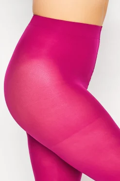 M&Co Yours Yours Cerise Pink 50 Denier Microfibre Premium Tights><noscript><img width=