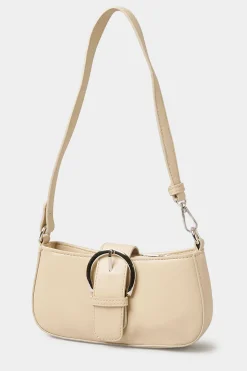 M&Co Yours Yours Cream Buckle Front Shoulder Bag><noscript><img width=