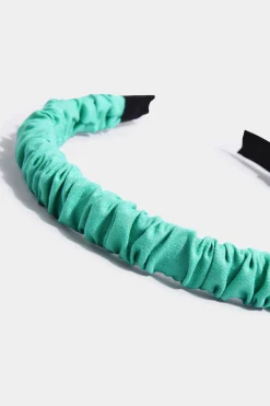 M&Co Yours Yours Green Skinny Ruched Headband><noscript><img width=