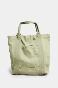 M&Co Yours Yours Khaki Green Canvas Tote Bag><noscript><img width=