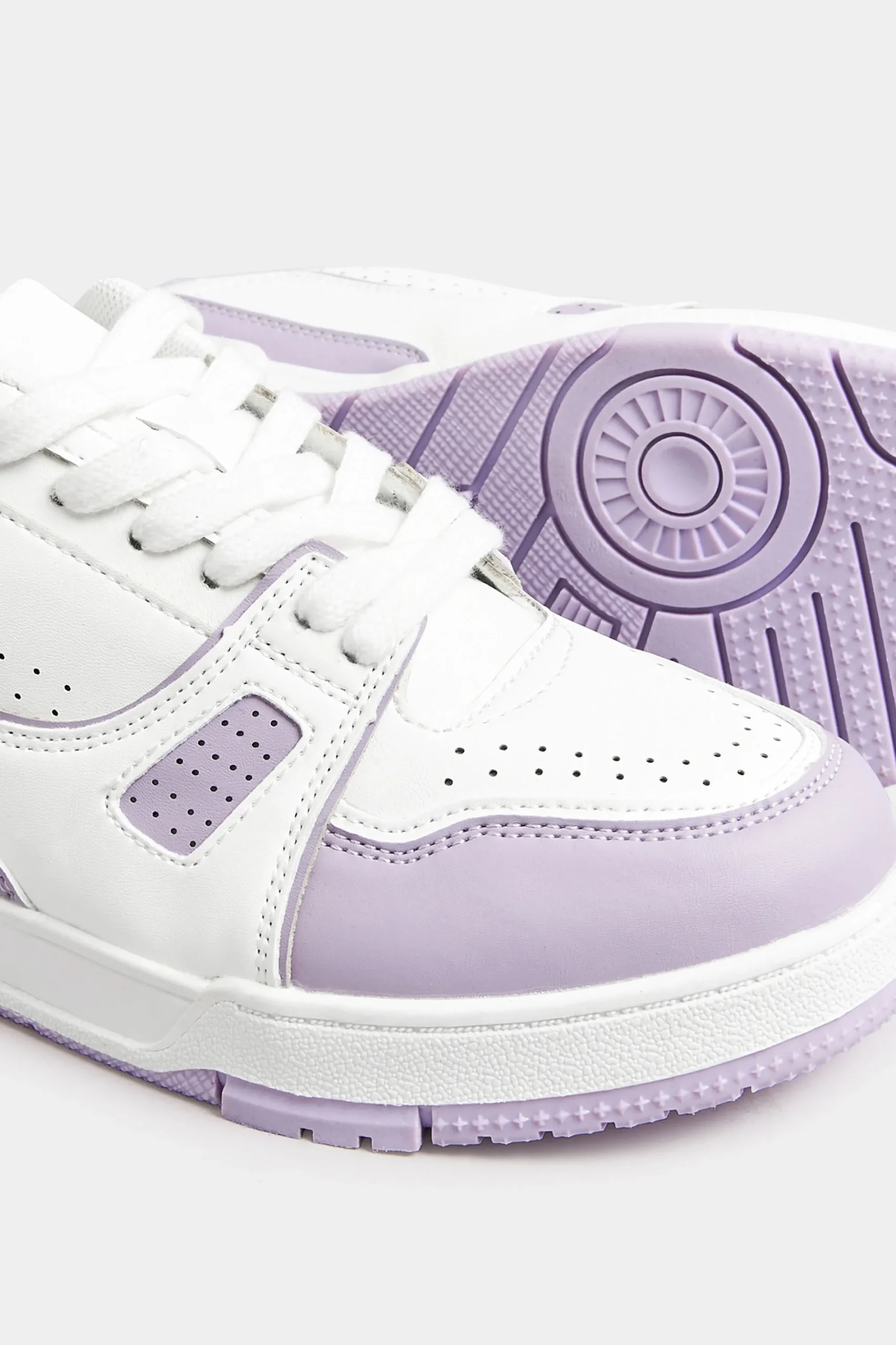 M&Co Yours Yours Lilac Purple Chunky Trainers In Extra Wide Eee Fit>Women Trainers