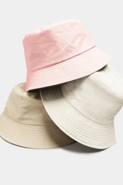 M&Co Yours Yours Pink & Black Reversible Bucket Hat><noscript><img width=