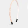 M&Co Yours Yours Pink Beaded Thin Headband>Women Hair Accessories