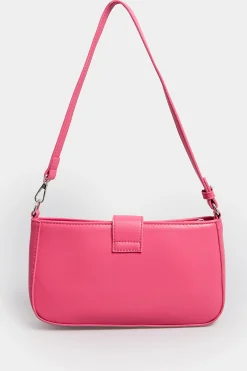 M&Co Yours Yours Pink Buckle Front Shoulder Bag><noscript><img width=