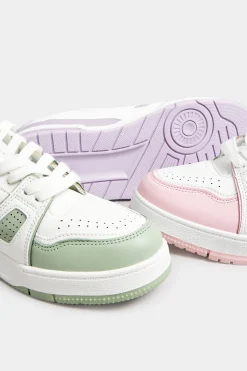M&Co Yours Yours Pink Chunky Trainers In Extra Wide Eee Fit><noscript><img width=
