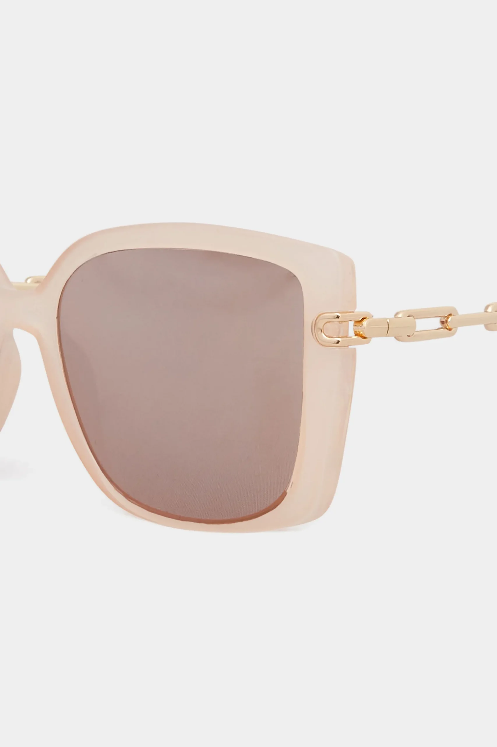 M&Co Yours Yours Pink Oversized Chain Arm Sunglasses>Women Sunglasses