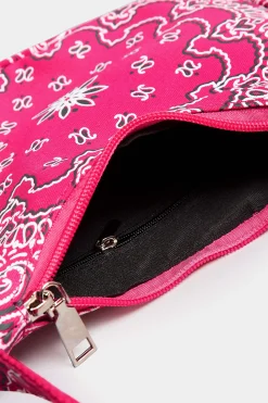 M&Co Yours Yours Pink Paisley Print Shoulder Bag><noscript><img width=