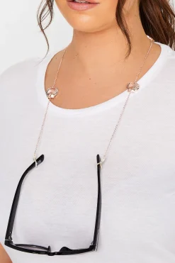 M&Co Yours Yours Rose Gold Shell Sunglasses Chain>Women Sunglasses