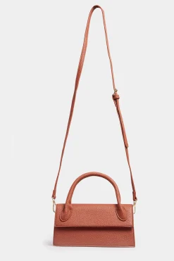 M&Co Yours Yours Rust Orange Top Handle Crossbody Bag><noscript><img width=