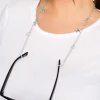 M&Co Yours Yours Silver Mixed Shell Sunglasses Chain>Women Sunglasses
