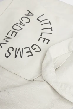 M&Co Yours Yours White Canvas Pocket Tote Bag><noscript><img width=